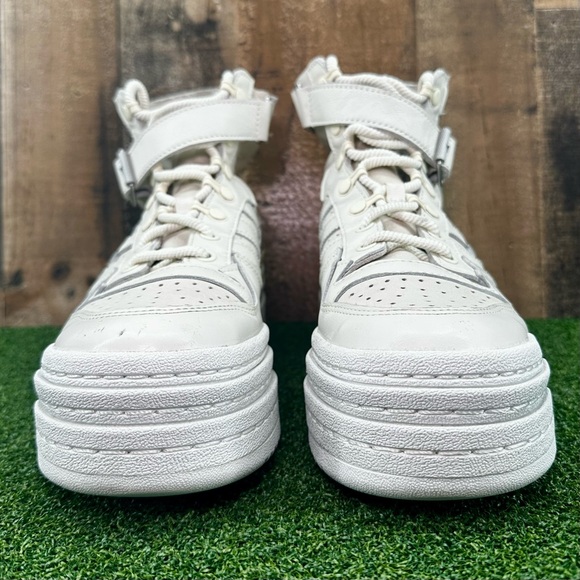 adidas Triple Platforum Hi‎ Off White Shoes - Size 7 Men’s, 8.5 Women’s (S42803) - Picture 4 of 9